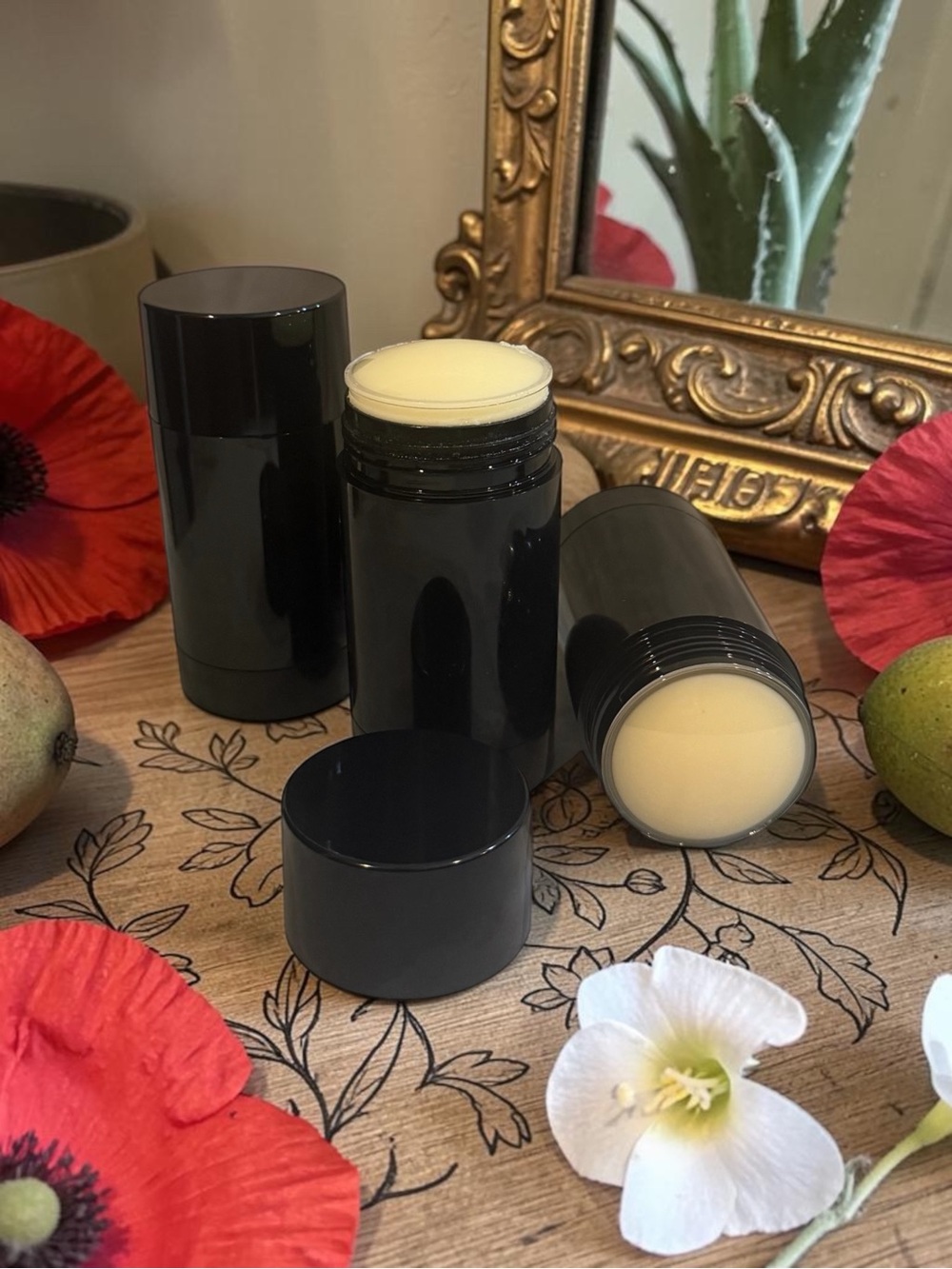 Cocoa Butter & Shea Stick Moisturizing Lotion Cream Bar Orchid & Vine Skincare
